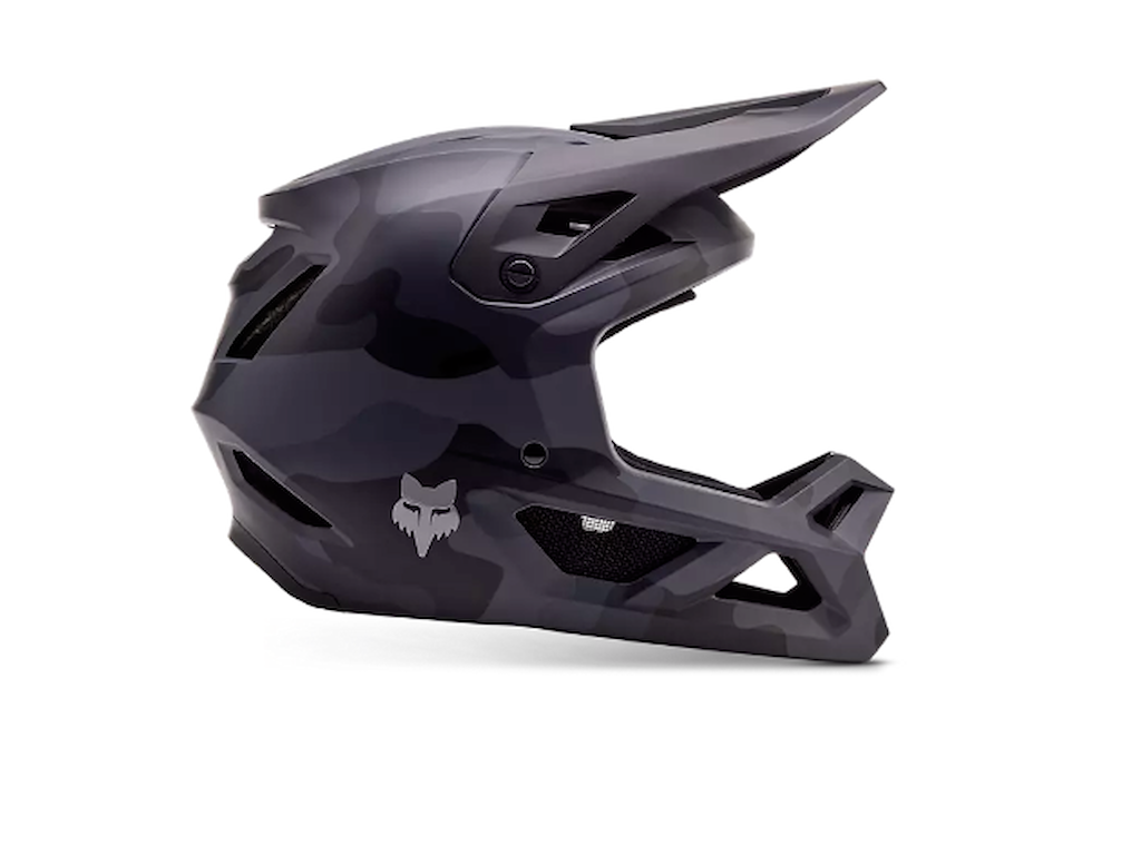 FOX YTH Rampage cam fullface-hjelm sort camouflage