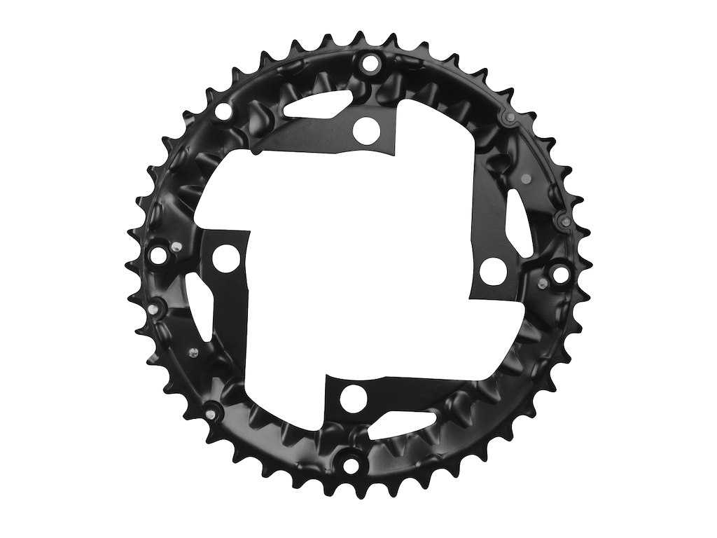 FORCE klinge 44 tands BCD 104mm 9 gear stål sort