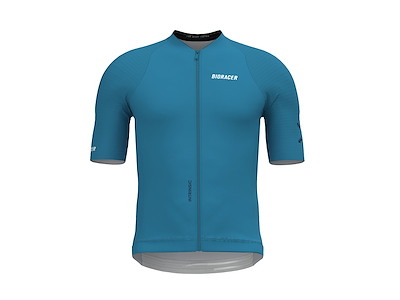 Bioracer Icon Impulse Jersey - Cykeltrøje - Korte Ærmer - Herre - Pacific Blue - XS
