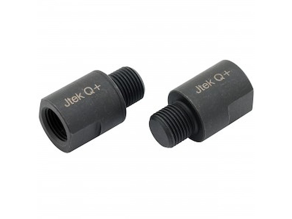 Jtek Q+ 30mm pedalforlænger sort