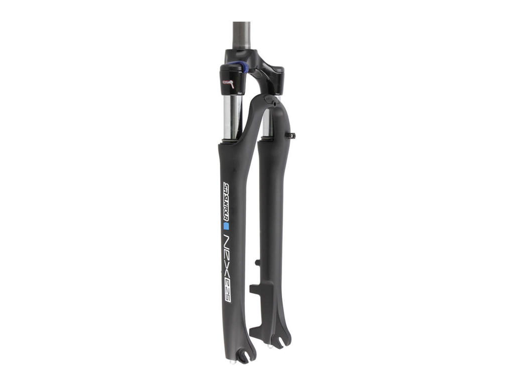 SR Suntour NEX E25 suspension forgaffel Trekking 28" - 1 1/8" - QR 9mm - 63mm vandring - Sort