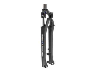 SR Suntour NEX E25 suspension forgaffel Trekking 28" - 1 1/8" - QR 9mm - 63mm vandring - Sort