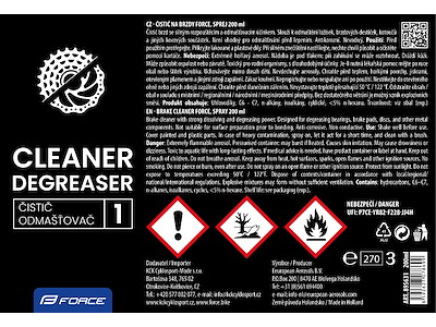 FORCE kæderens på spray 200 ml