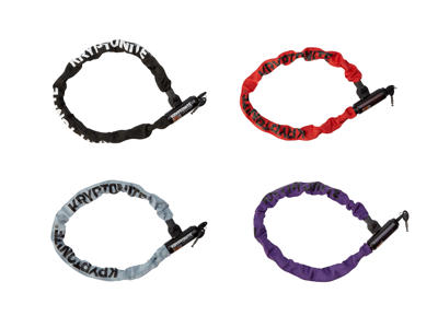 Kryptonite Keeper 785 kædelås med Nylon overtræk - Sort