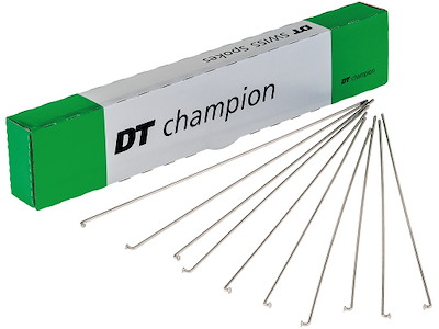 DT Swiss Champion J-Bend Sølv 250 mm