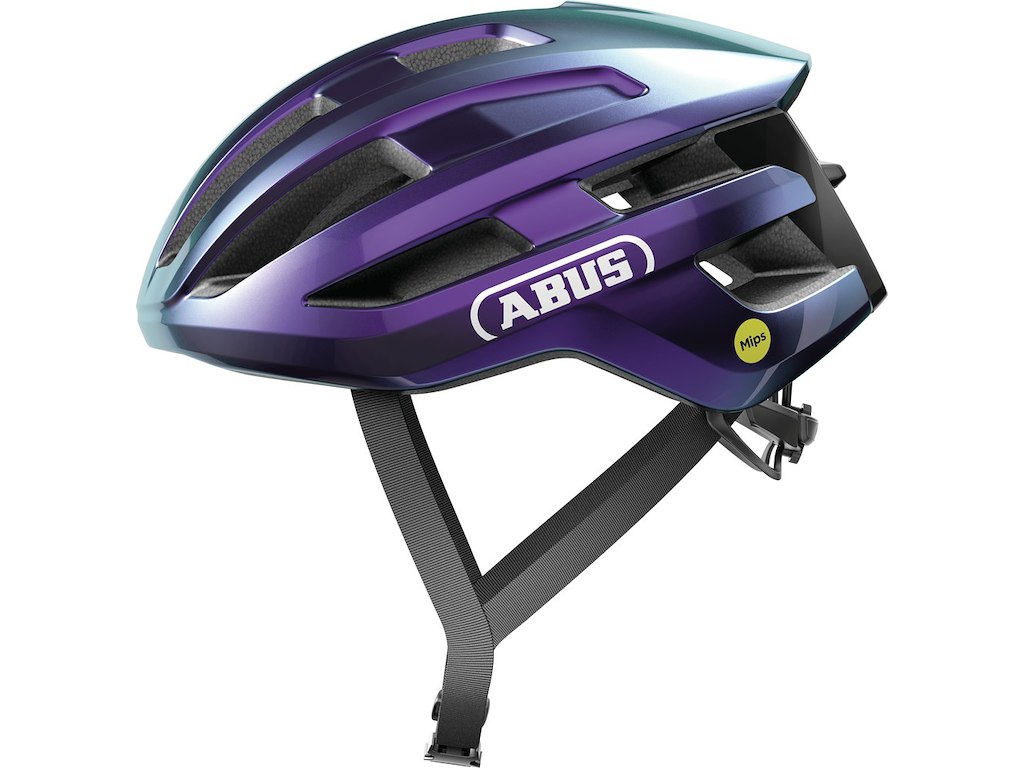 Abus Powerdome Mips Cykelhjelm Flip Flop Purple (Hjelmstørrelse: 51-55 cm)