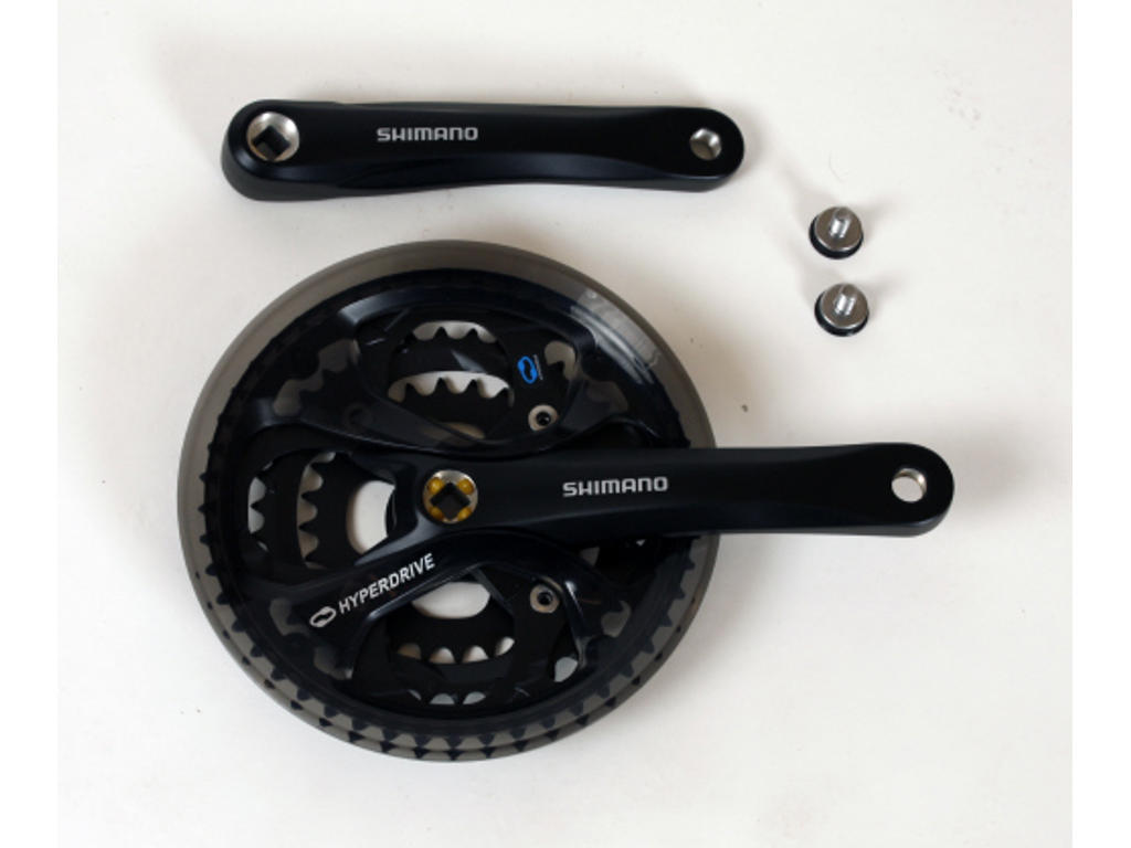 Kranksæt Shimano Acera M361 Sort Triple 48-38-28 tands 175 mm