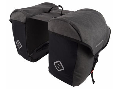 Atran Velo - Zap - Cykeltasker - 2 stk. - AVS system - 2x25 liter - Sort/grå