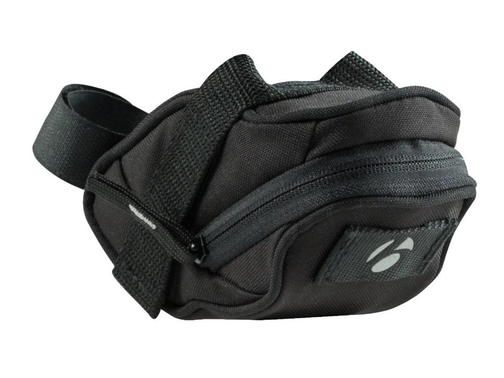 Bontrager Comp - Sadeltaske med velcro strop - Sort