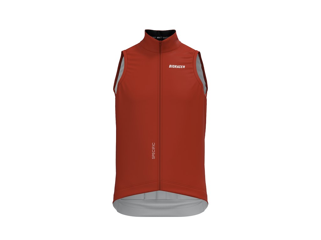 Bioracer Icon Gilet - Cykelvest - Herre - Terra Cotta - XS