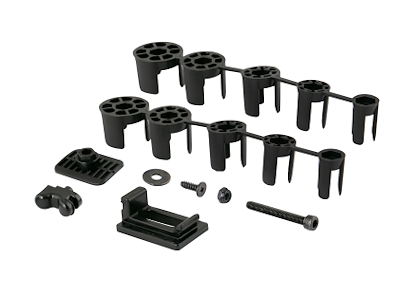 FORCE Beslag til FORCE Ward Forskærm - Sort