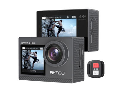 AKASO Brave 4 Pro - Action Kamera - 4K/30fps - 20 Mega Pixel