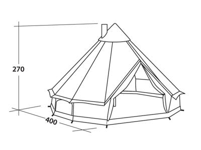 Robens Klondike - Telt - 6 Personer - Sand