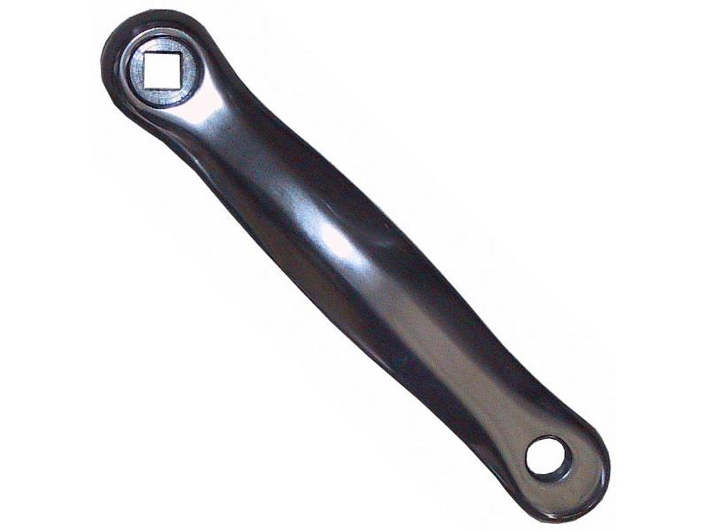 BikePartner - Pedalarm - Højre - Alu sort - til E-bike