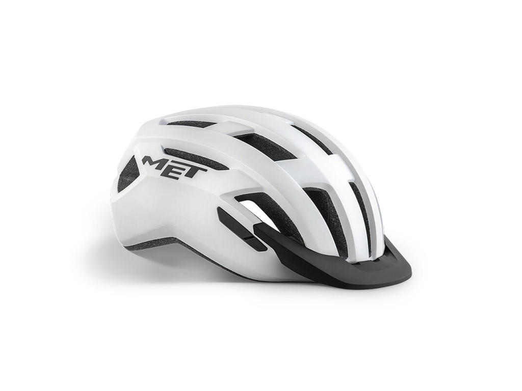 MET Allroad - Cykelhjelm - Mat Hvid - Str. 56-58 cm MET Allroad - Cykelhjelm - Mat Hvid - Str. 56-58 cm