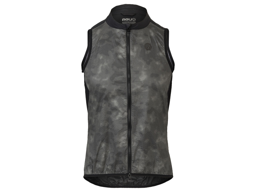 AGU Wind Body II Essential - Cykelvest - Sort/Refleks