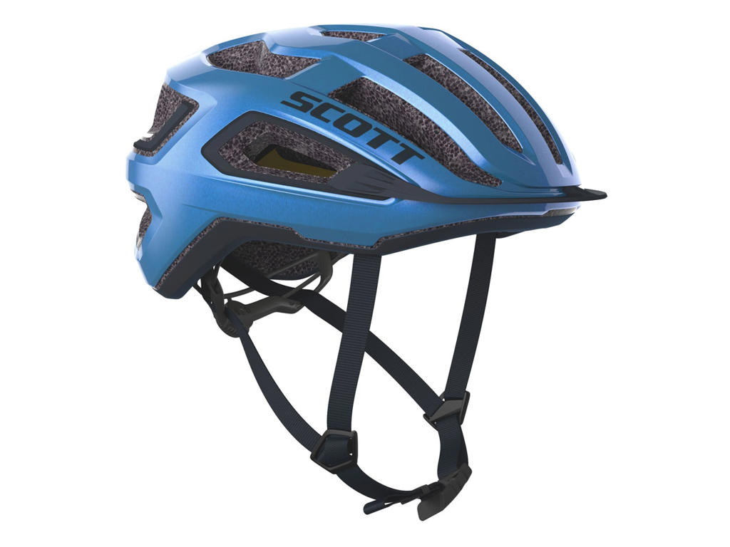 SCOTT Arx Plus - Cykelhjelm - MIPS - Metal Blue - Str. 51-55 cm