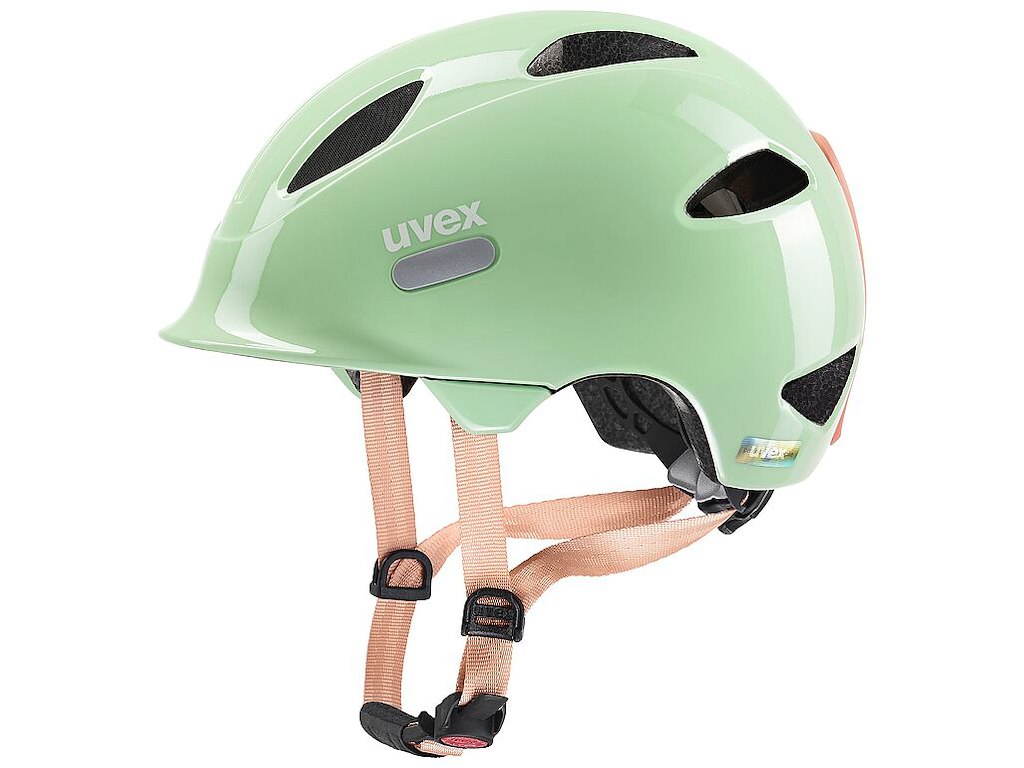 Uvex Oyo Cykelhjelm Kids - Mint peach - Str. 45-50 cm