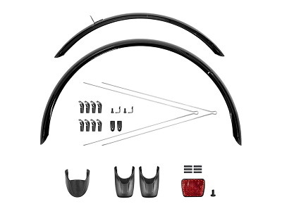 XLC Skærmsæt med Safety Release 26 58 mm