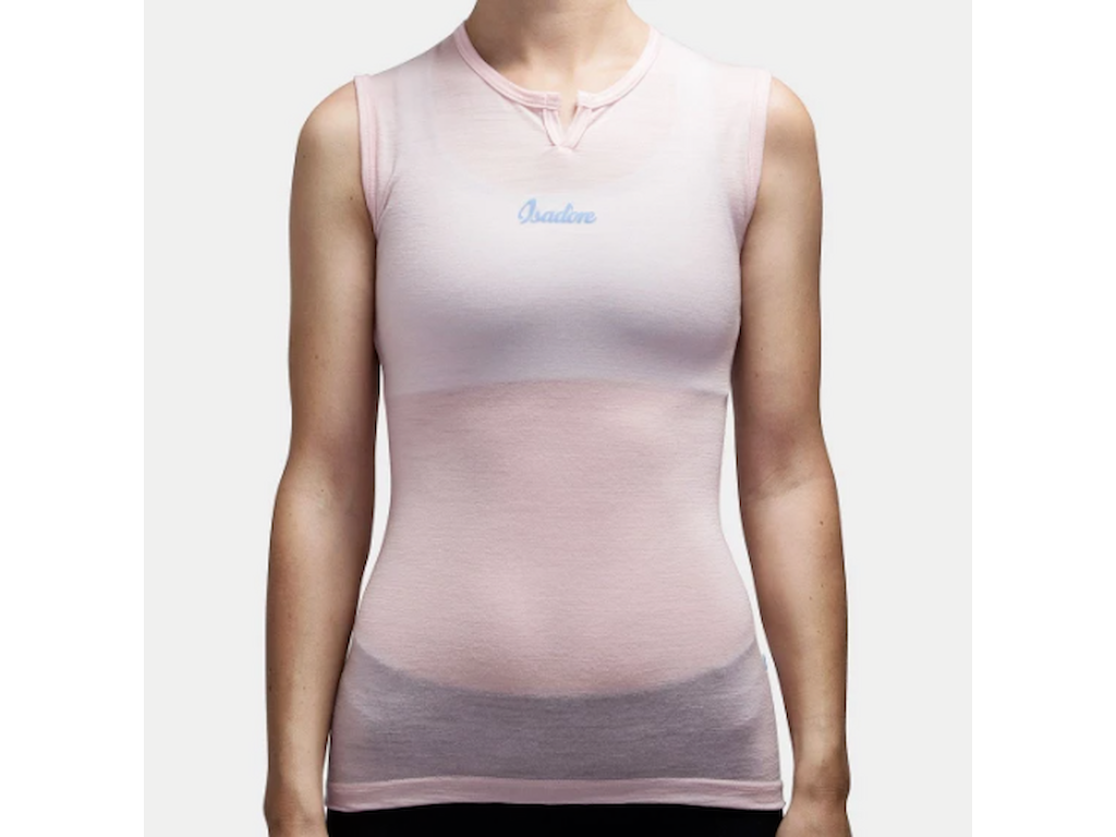 Isadore Women´s Merino SL Baselayer Rose Størrelse XL
