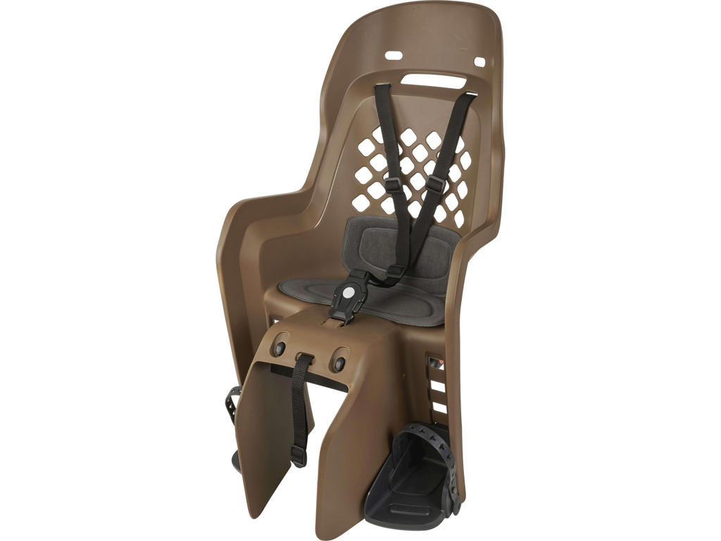 Polisport Barnestol til bagagebærer - Brun