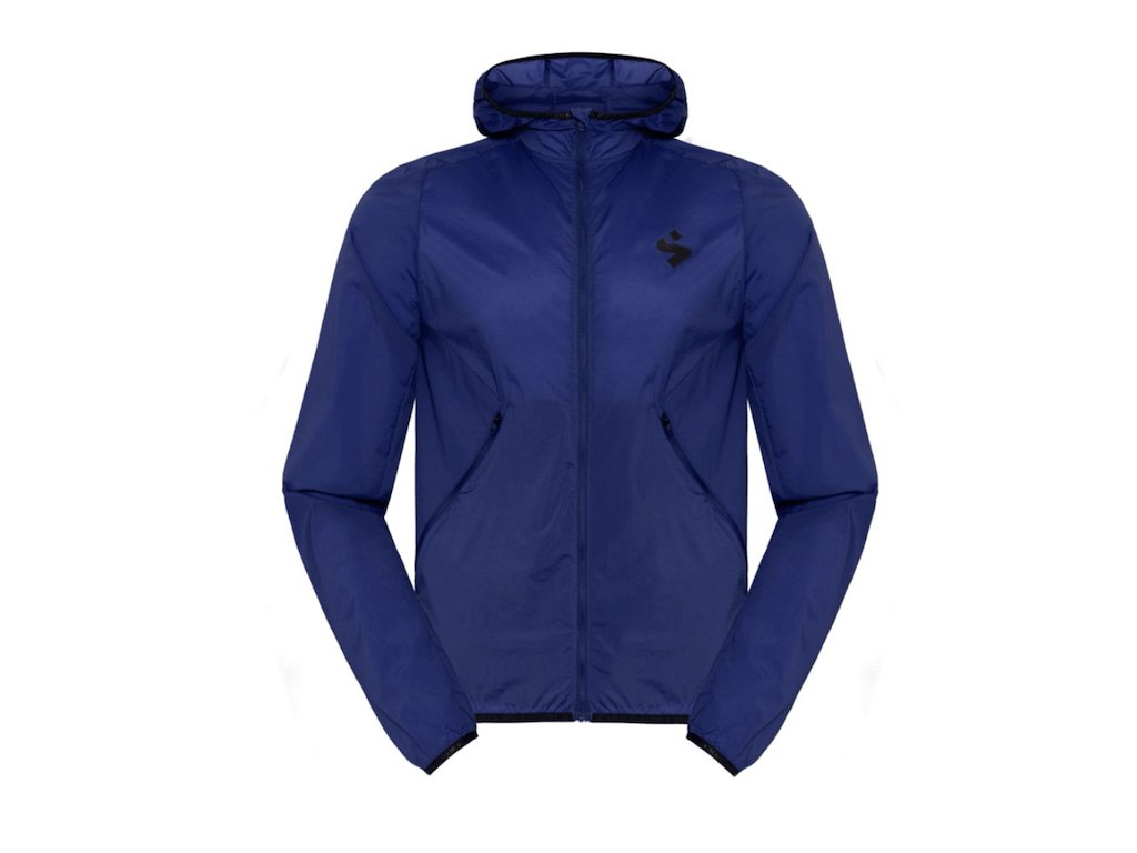 Sweet Protection Hunter Hooded Wind Jacket - Cykeljakke - Blue Depths - Herre - XL