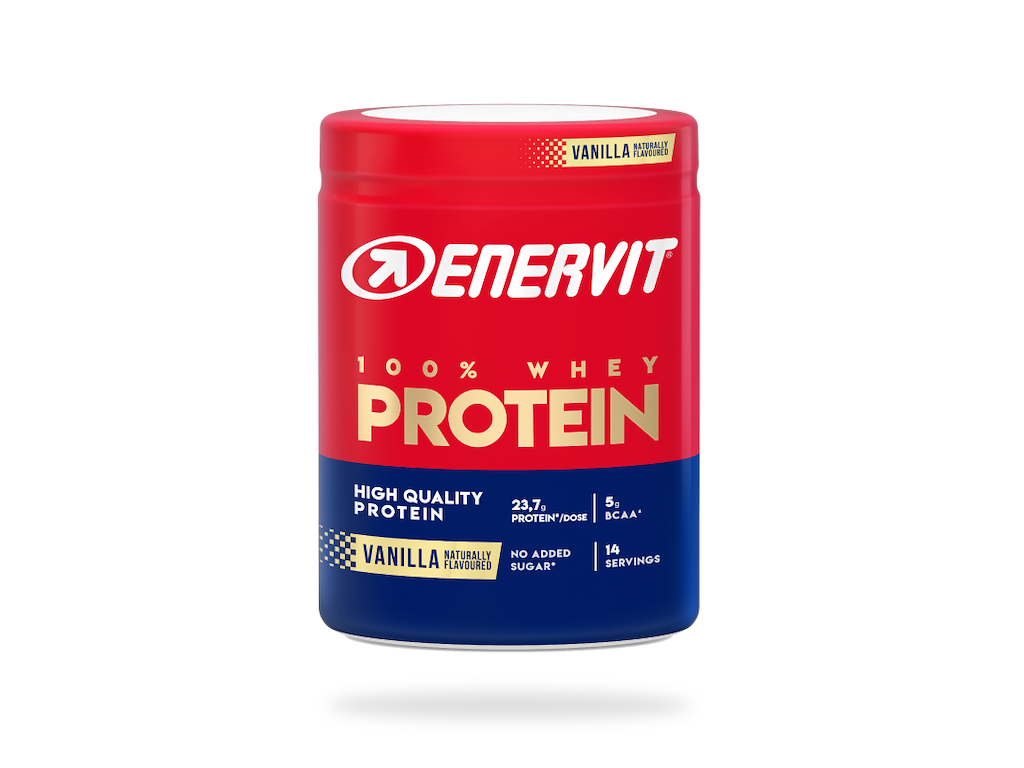 Enervit 100% Whey Protein - Vanilje - 420 gram