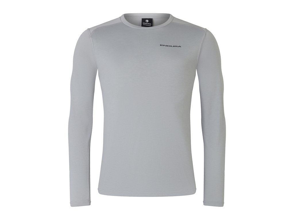 Endura - LOOP TECH TEE - Cykeltrøje - Lange ærmer - Dreich Grey - L