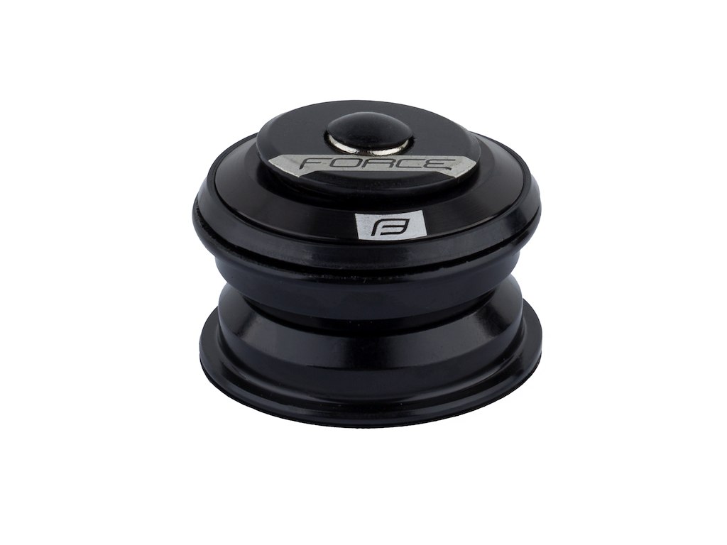 FORCE styrfittings AHEAD 1 1/8'' semi-integreret stål - Sort