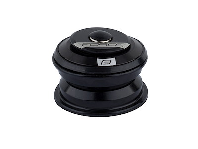 FORCE styrfittings AHEAD 1 1/8'' semi-integreret stål - Sort