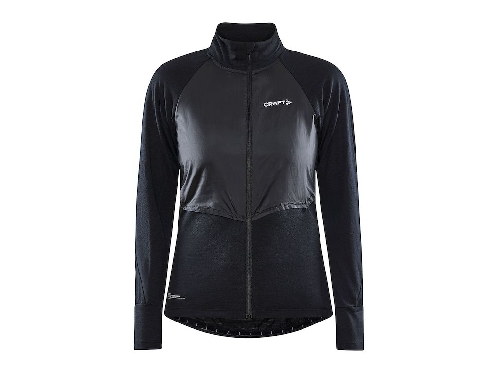 Craft ADV Bike SubZ Wool - Cykeljakke - Dame - Sort