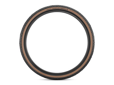 Vredestein Aventura Grezzo Core - Foldedæk Gravel Sort/Transparent