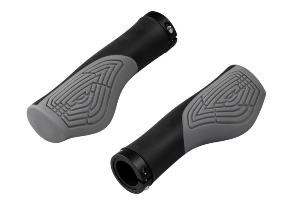 FORCE Erbow Ergonomiske håndtag med låsering Sort/Grå 135 mm