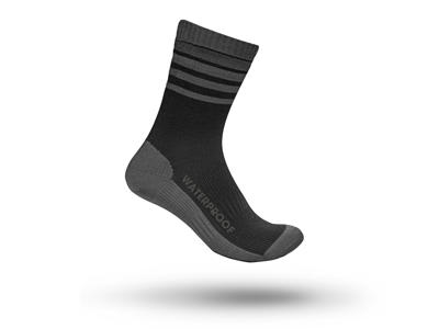 GripGrab Waterproof Merino Thermal Sock 3016 - Vandtæt Strømpe - Sort