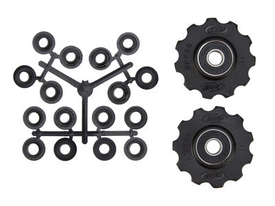BBB pulleyhjul 11 tands med ABEC-3 lukkede lejer - Rollerboys 2 stk