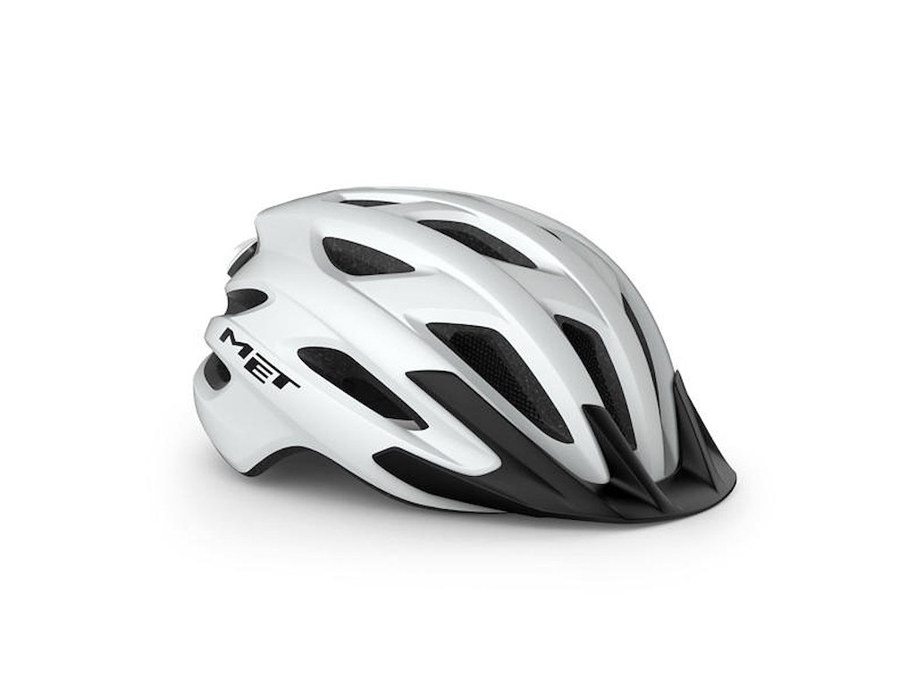 MET Crossover - Cykelhjelm - Hvid - Str. 52-59 cm