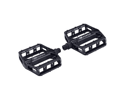 FORCE Hot pedaler i aluminium - Sort