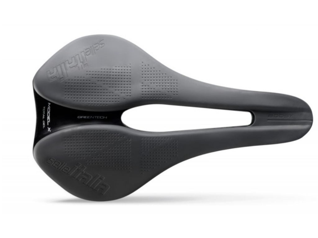 Selle Italia Model X - Superflow - Cykelsadel - Sort/Sølv