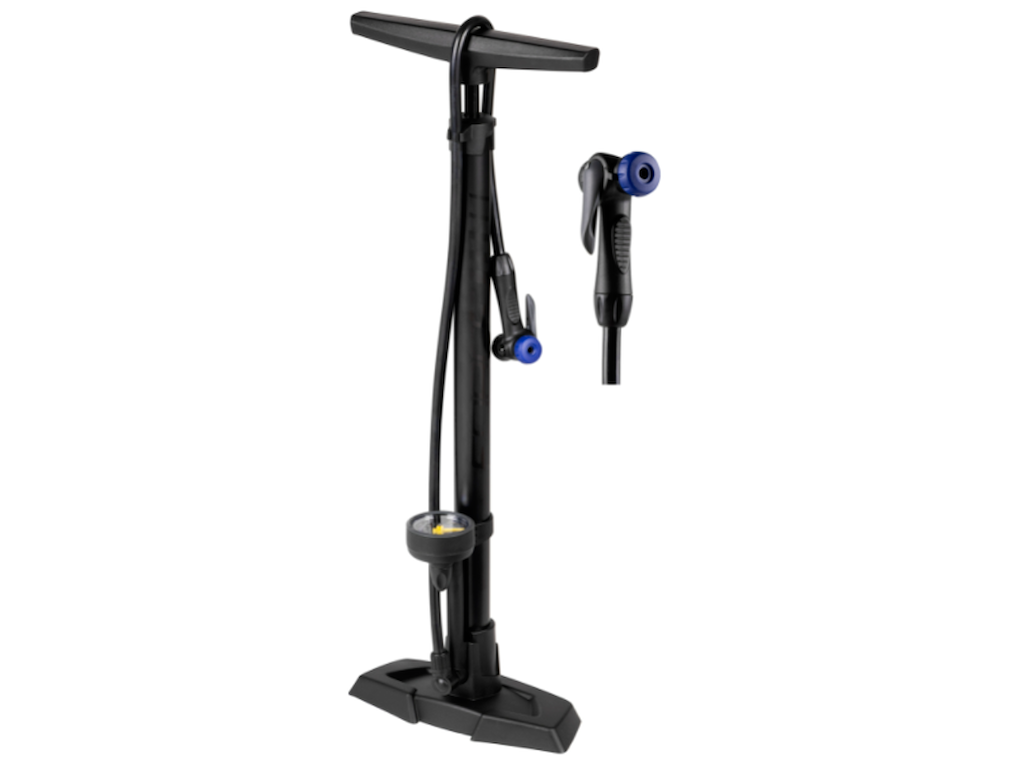 FORCE Hobby Fodpumpe i Stål 11 Bar Sort