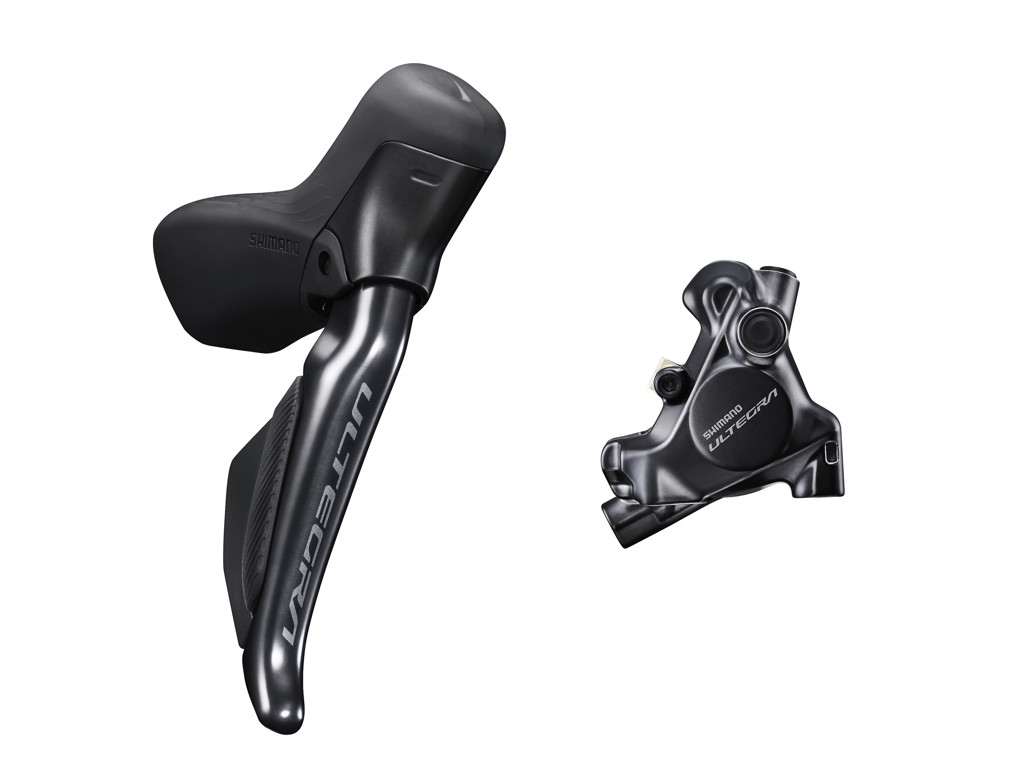 Shimano Ultegra R8170 - Skifte- og bremsegreb højre - Hydraulisk kaliber og olieslange 