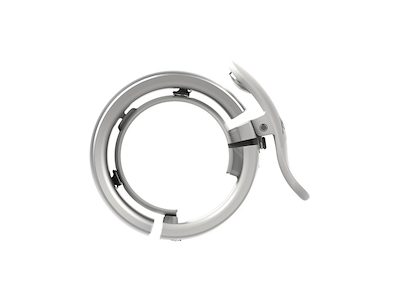 Knog Oi Prima Ringeklokke Large - Grå - 23,8 til 31,8mm styrdiameter