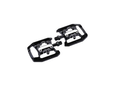 BBB Dualchoice - Pedaler - Platformspedal & SPD klik-pedal - Sort