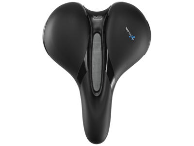 Selle Royal Respiro Relaxed - Sadel - Soft - Sort - Dame