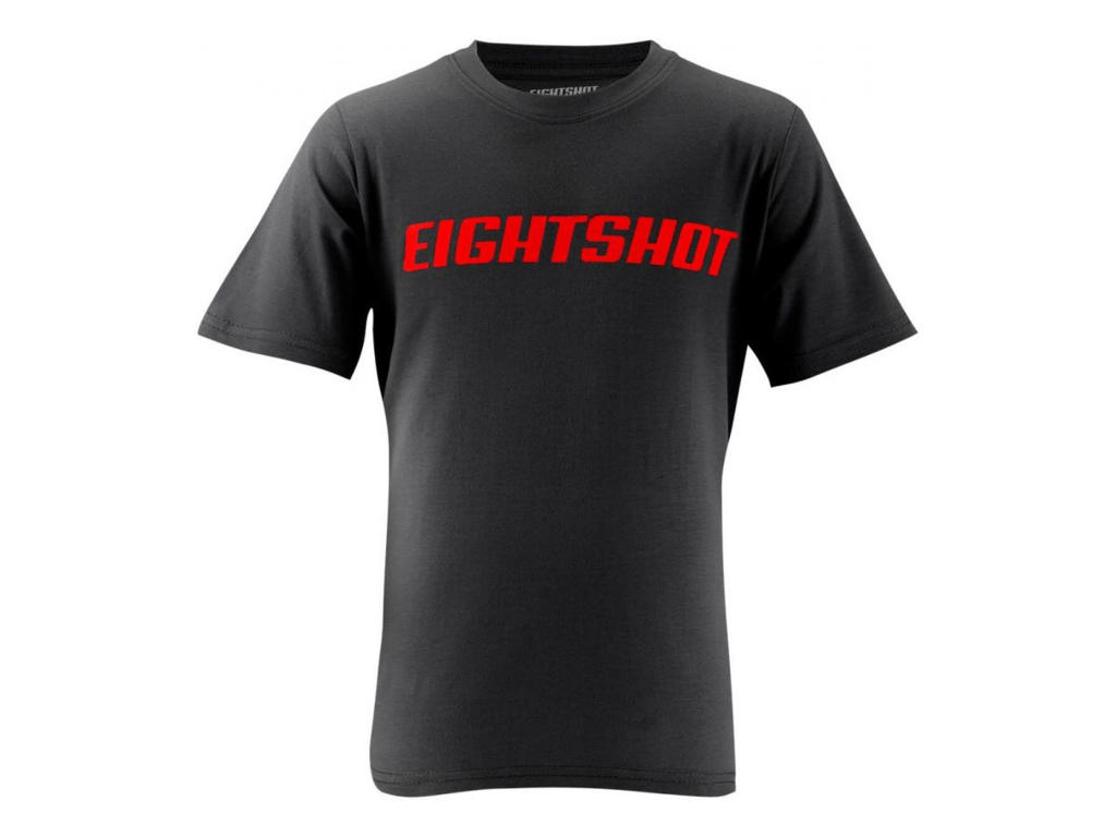Eightshot - T-Shirt til børn - Sort - Str. 128