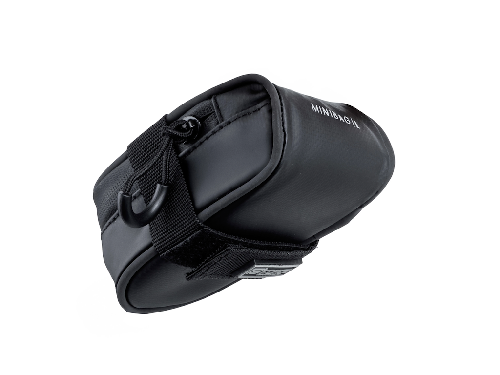 FORCE Minibag L Velcro Sadeltaske - 0,25 Liter - Sort