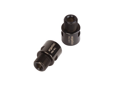 Ergotec Pedal-Akselforlænger 18mm - Sort