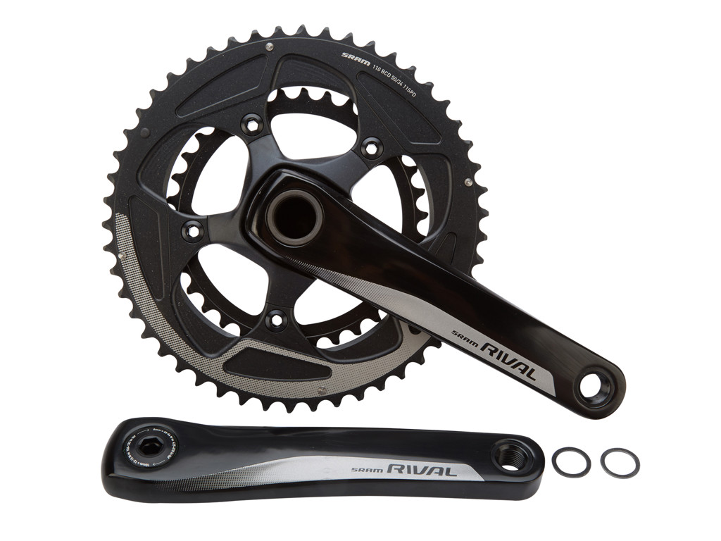 Sram Rival 22 - Kranksæt - 50/34T - GXP - 175 mm - 2 x 11 gear
