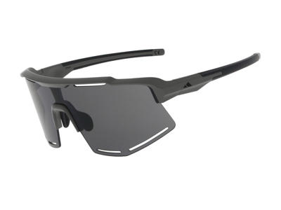 Ongear Col de la Madeleine  Cykelbrille - Smoked PC Linse - Mat Grå