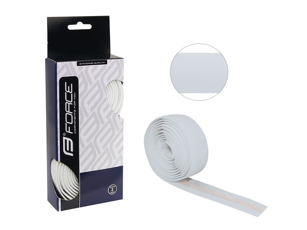 FORCE skum styrbånd hvid