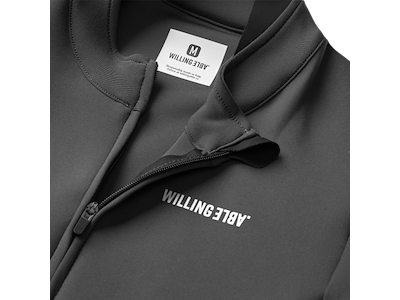 Willing Able Signature cykeljakke sort unisex